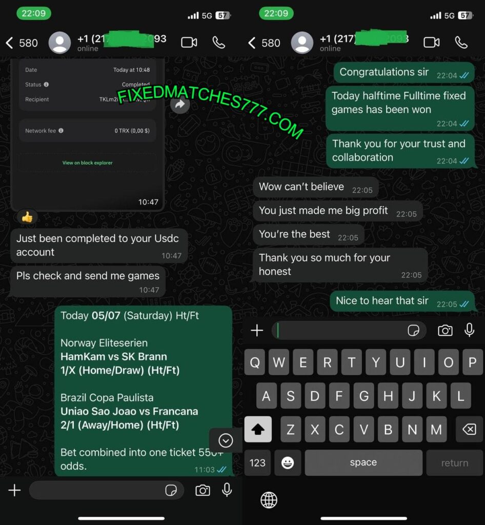 FOOTBALL WHATSAPP FIXED GAMES HTFT