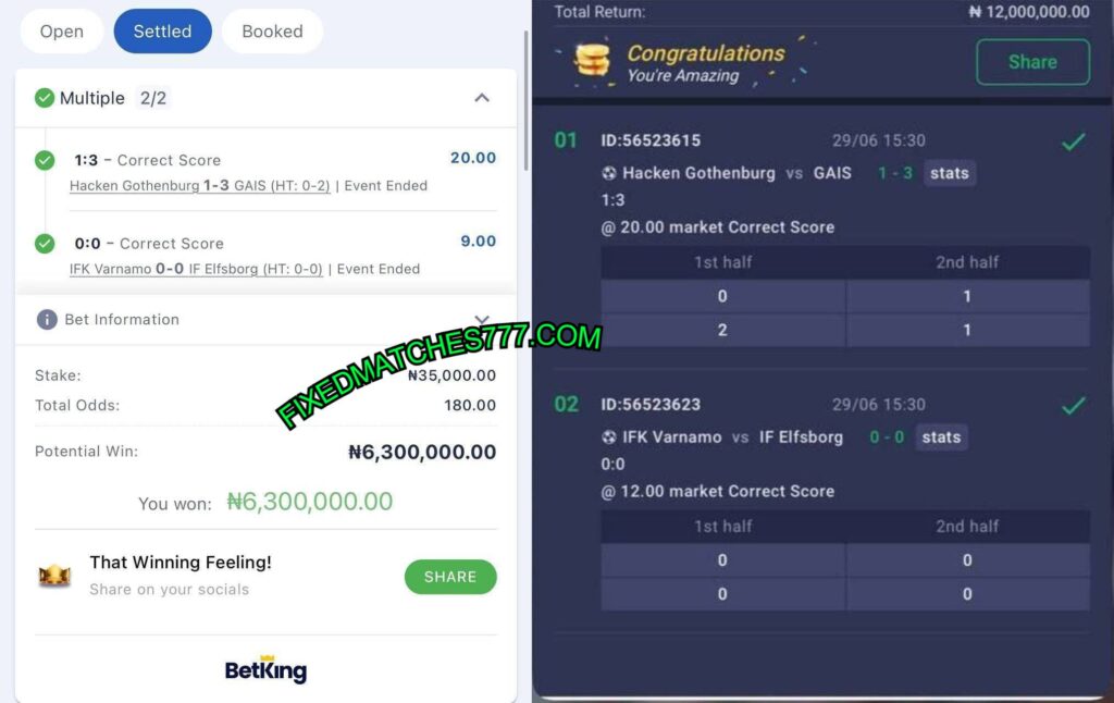 betking fixed matches tips