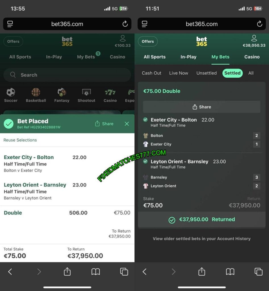 BET365 777 FIXED MATCH BET365 777 FIXED MATCH