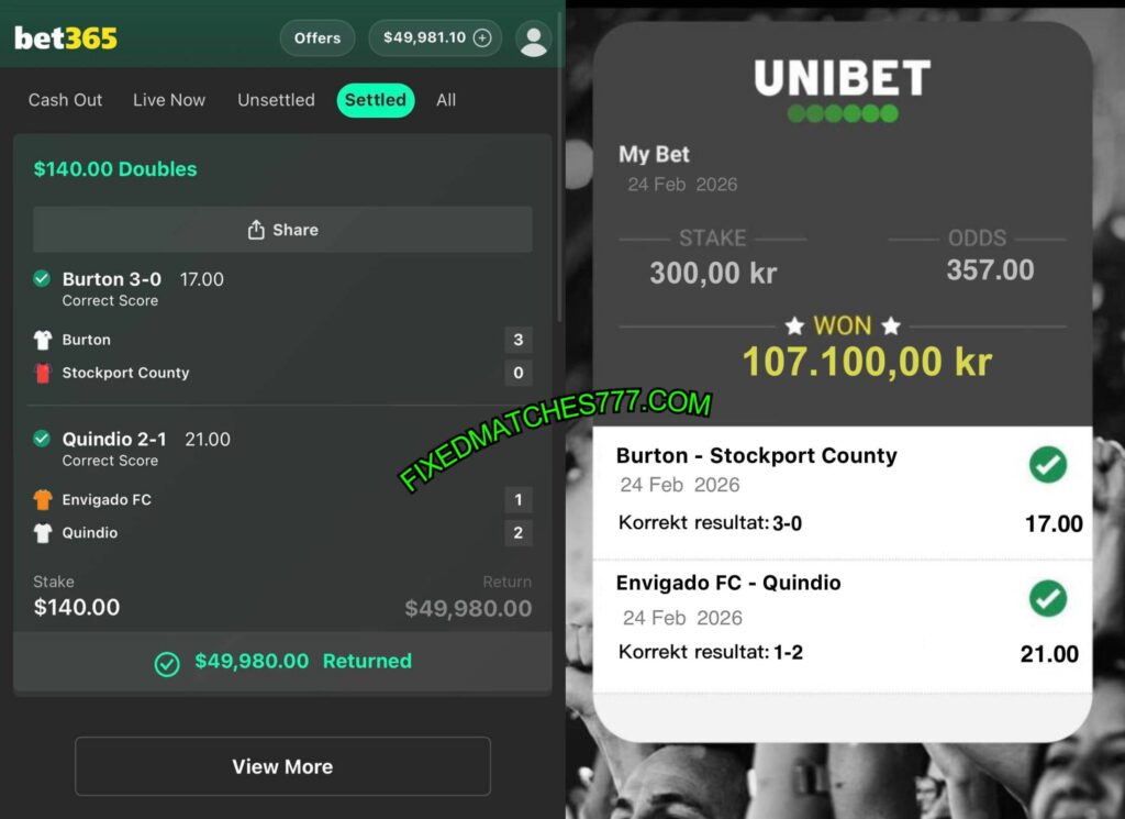 BET365 CORRECT SCORE FIXED MATCHES BET365 CORRECT SCORE FIXED MATCHES