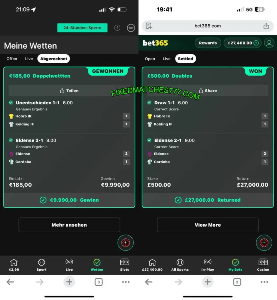 BET365 FIXED CORRECT SCORE PREDICTS BET365 FIXED CORRECT SCORE PREDICTS