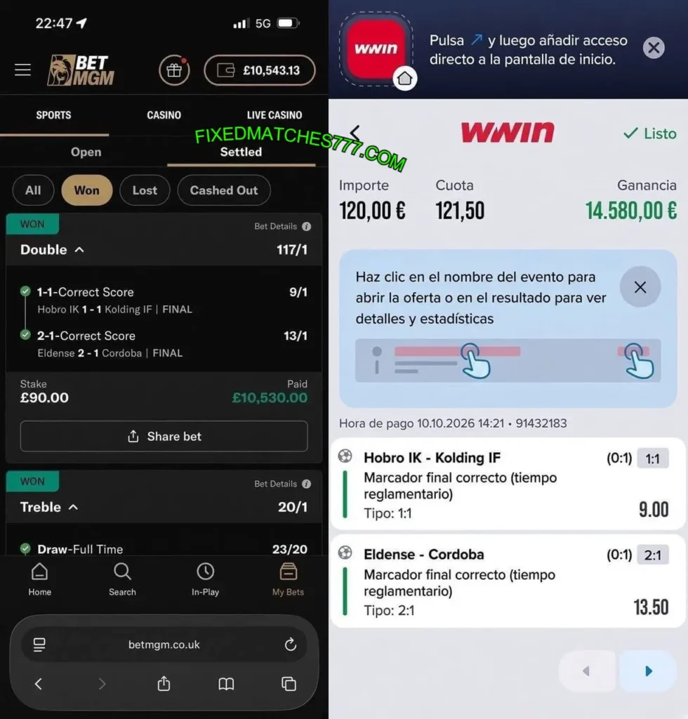 BETMGM CORRECT SCORE FIXED MATCHES BETMGM CORRECT SCORE FIXED MATCHES