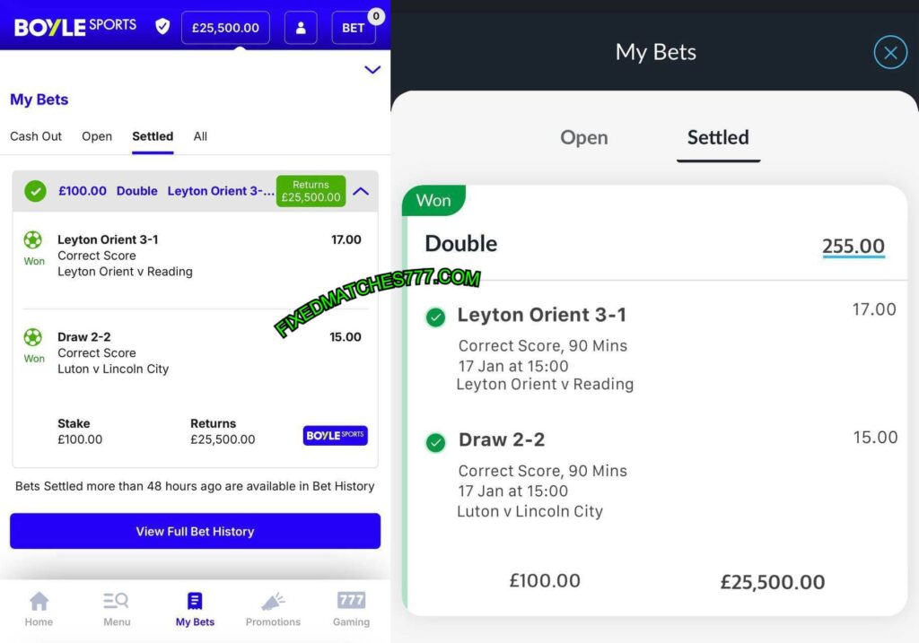 BOYLE SPORTS FIXED MATCHES PREDICTIONS BOYLE SPORTS FIXED MATCHES PREDICTIONS