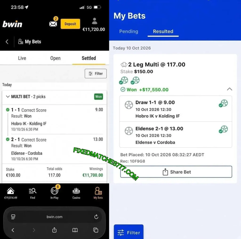 BWIN CORRECT SCORE MATCHES BWIN CORRECT SCORE MATCHES