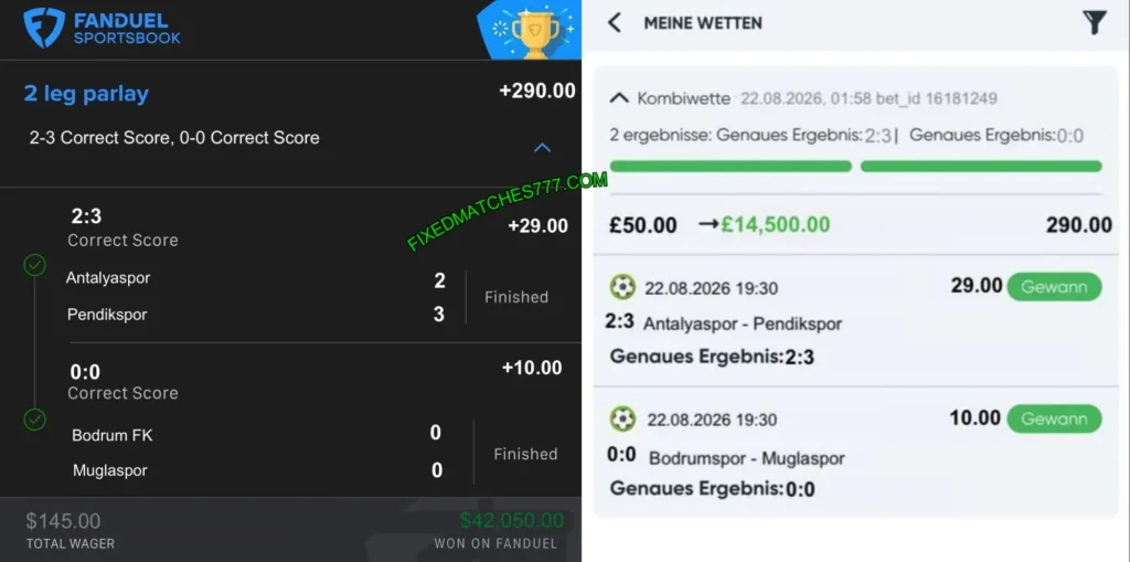 FANDUEL CORRECT SCORE BETTING TIPS FANDUEL CORRECT SCORE BETTING TIPS