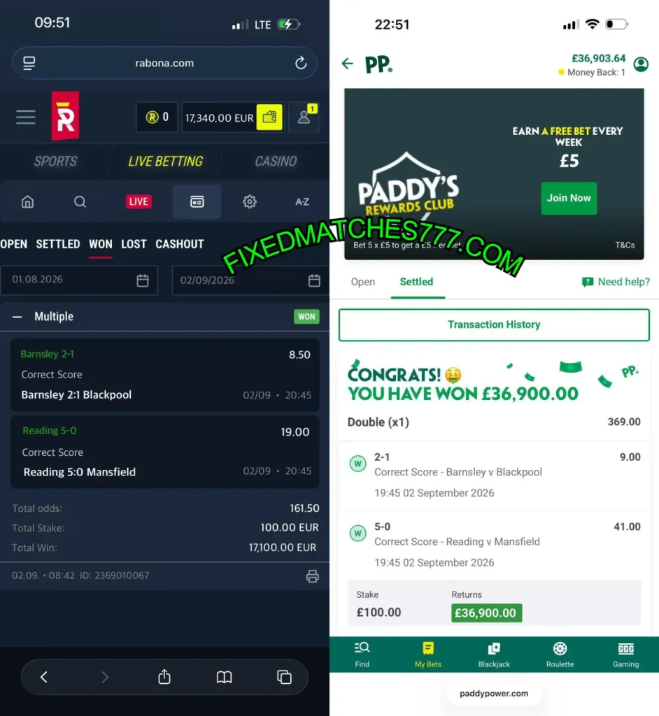 PADDYPOWER SURE CORRECT SCORE MATCHES PADDYPOWER SURE CORRECT SCORE MATCHES