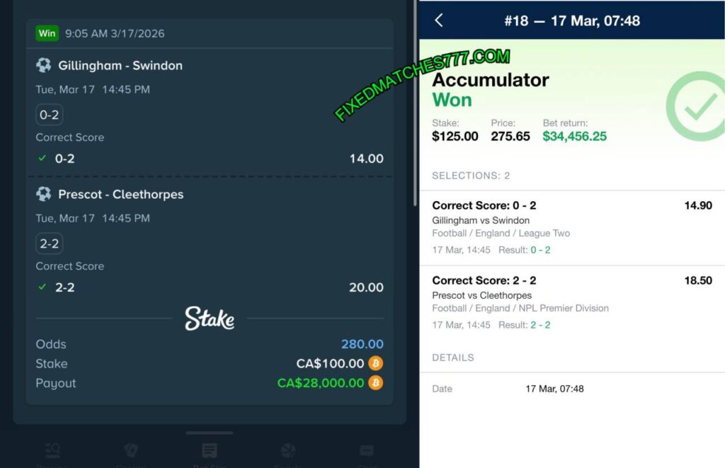 TIKITAKA CORRECT SCORE FIXED MATCHES TIKITAKA CORRECT SCORE FIXED MATCHES