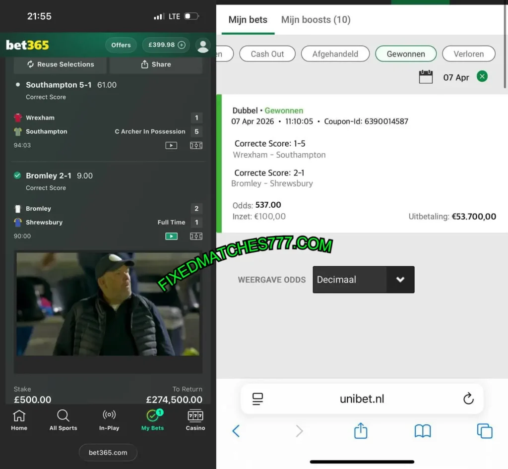 UNIBET CORRECT SCORE FIXED MATCHES TIPS UNIBET CORRECT SCORE FIXED MATCHES TIPS